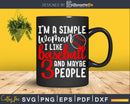 I Like Baseball and maybe 3 People svg Cricut Cut Files