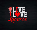 I Love Lacrosse Live Svg Png Digital Cut Files