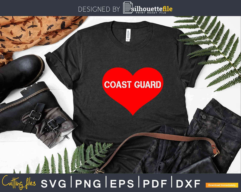 I love the Coast Guard Svg Dxf Printable Cut Files