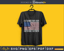 I Stand For Our National Anthem svg cut cricut cutting files