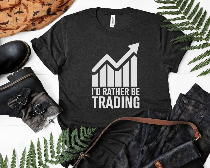 I’d Rather be Trading Stock Market Svg Cut Files