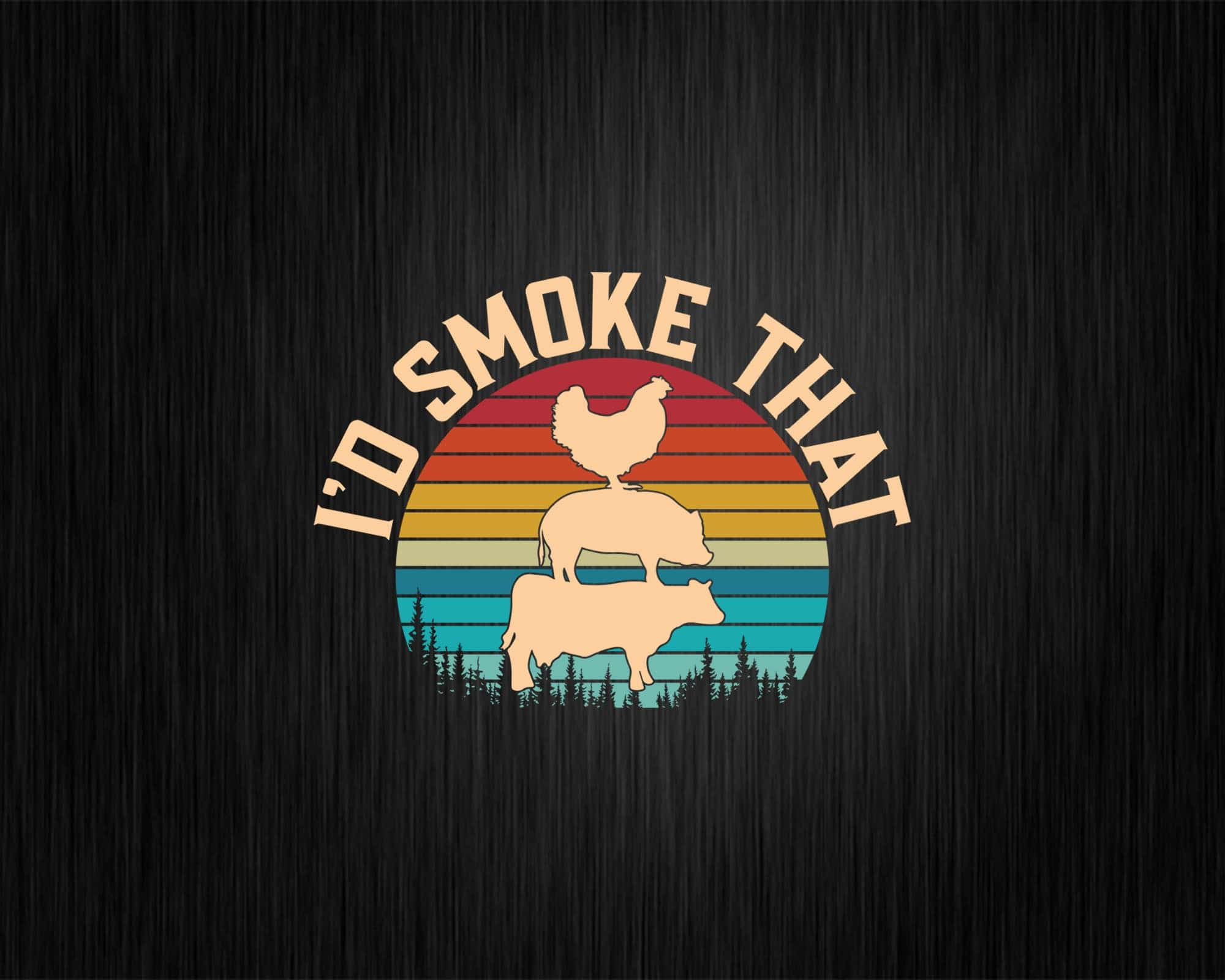 I’d Smoke That Funny Smoked Meat BBQ Chef Barbecue Svg Png Files ...