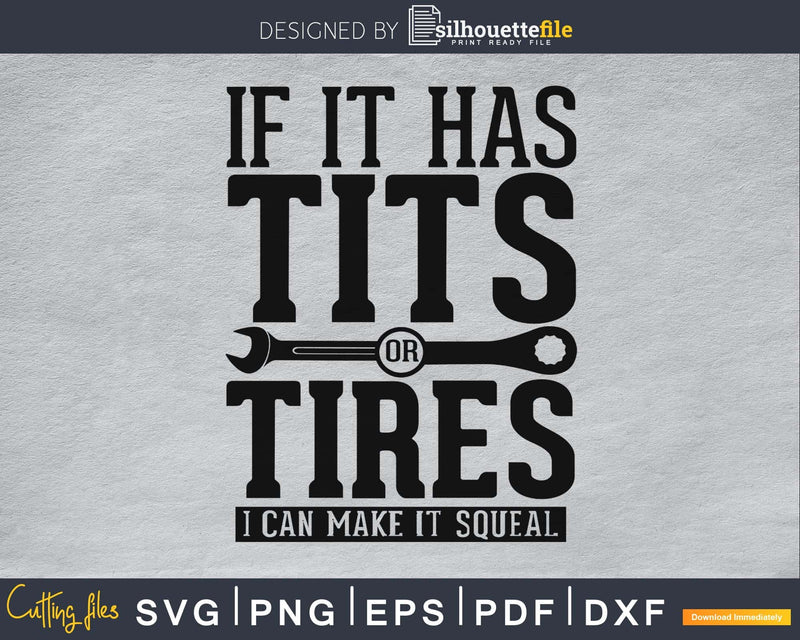 If It Has Tits Or Tires I Can Make Squeal svg png digital