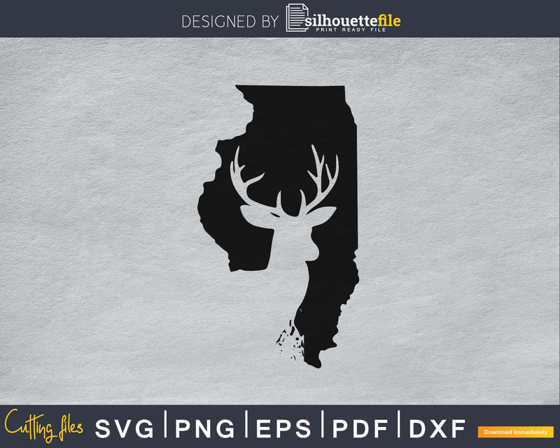 Illinois Deer hunting Map