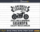 I’m A Biker Grandpa Just Like Normal Except Much Cooler