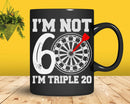 I’m Not 60 Triple 20 Dartboard Svg Png Cricut Files