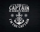 The captain is always right I’m the Vintage Boat Captain