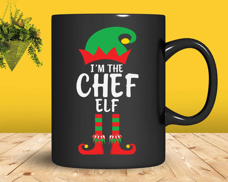 I’m The Chef Elf Svg Png Cricut File