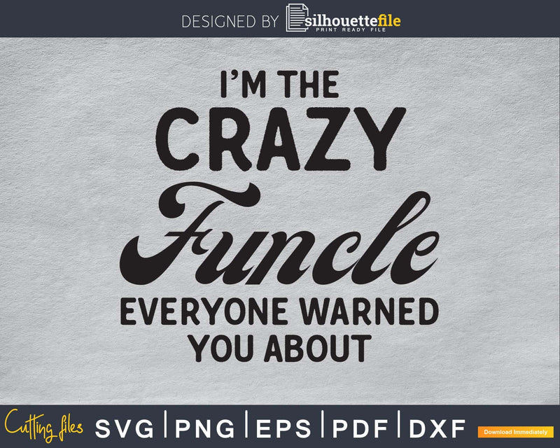 I’m the crazy funcle everyone warned you about svg png