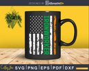 Ironworker USA Flag Irish St Patrick Day Svg Png Cutting