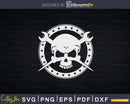 Ironworkers Crossbones Svg Png Shirt Design Cut File