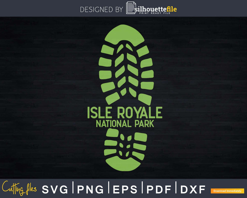 Isle Royale National Park Michigan Islands MI Hiking Boot