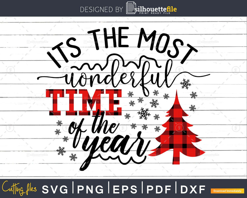 Its the most wonderful time of year Svg Designs Cricut