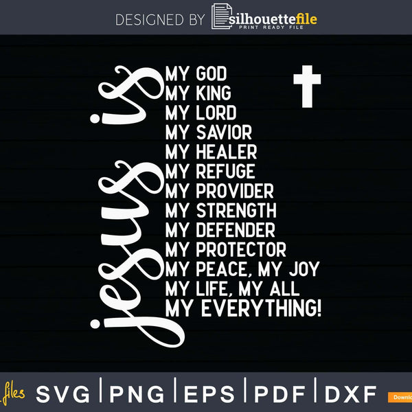 jesus is lord logo svg
