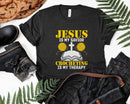 Jesus Is My Savior Crocheting Therapy Funny Crocheter Svg