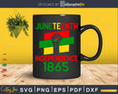 Juneteenth Black Americans Independence 1865 Png Svg Vector
