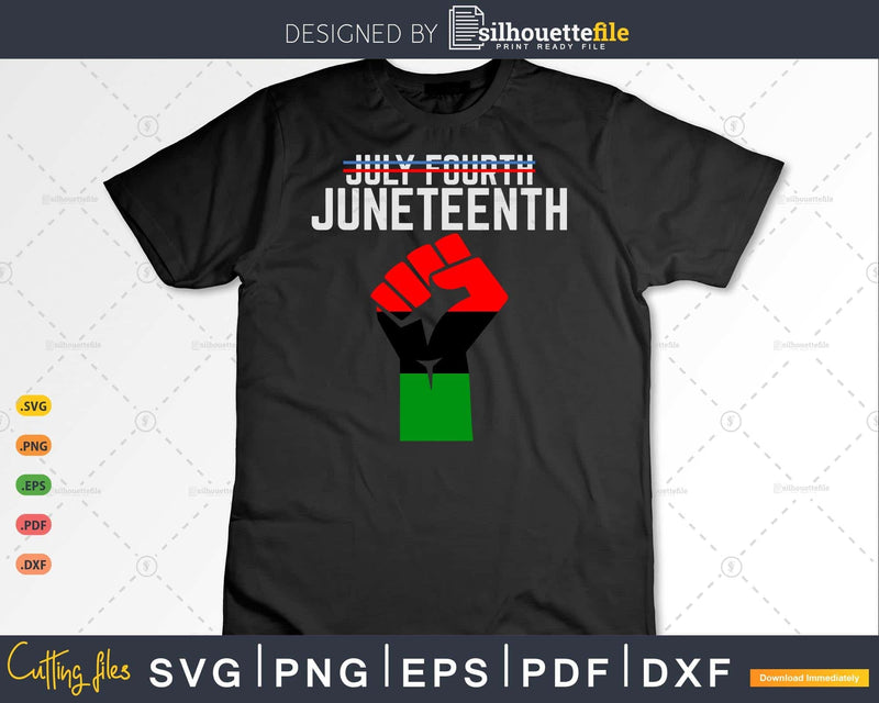 Juneteenth Shirt Black History American African Freedom Day