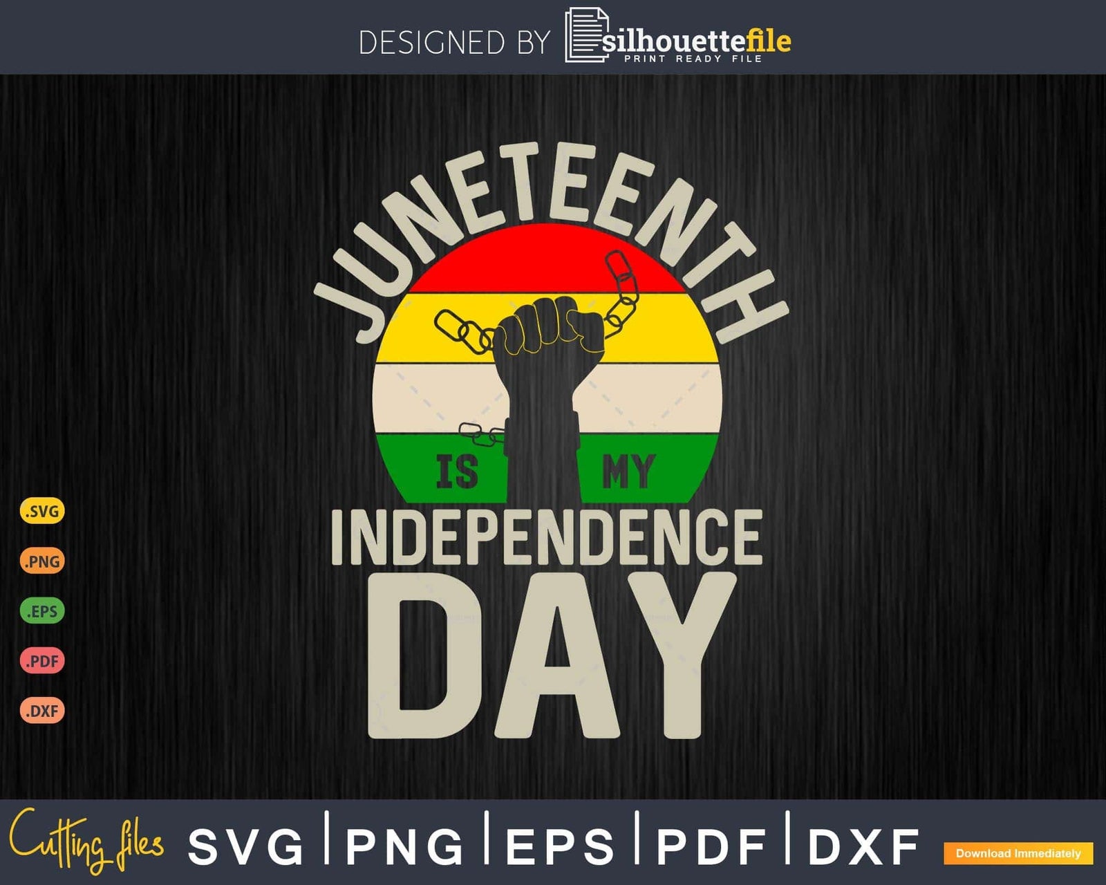 Juneteenth Is My Independence Day Black History Png Svg Cut Files ...