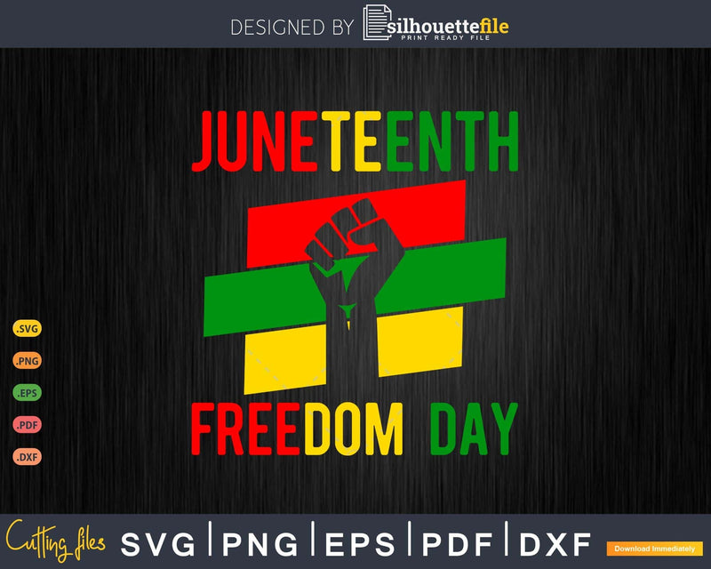 Juneteenth Since 1865 Black History Month Freedom Day Png