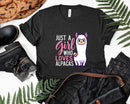 Just A Girl Who Loves Alpacas shirt svg designs