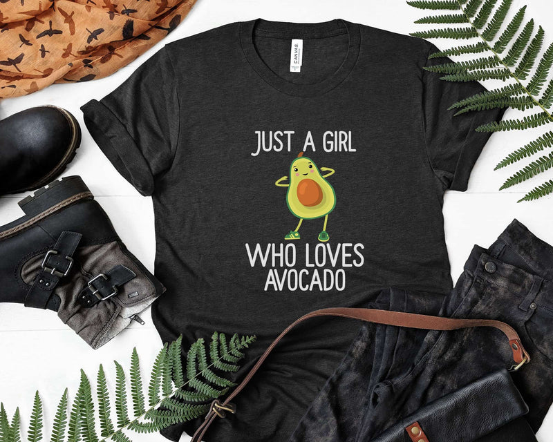 Just a girl who loves Avocado Funny Guacamole Png Svg