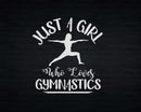 Just a girl who loves Gymnastics Png Svg Digital Cricut Cut
