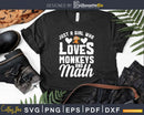 Just A Girl Who Loves Monkeys And Math Svg Png Digital