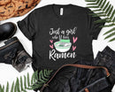 Just a Girl Who Loves Ramen Svg Png Cricut Cut Files