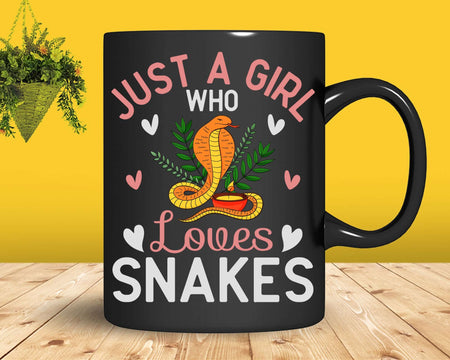 Just A Girl Who Loves Snakes Svg Png Cricut Cut Files