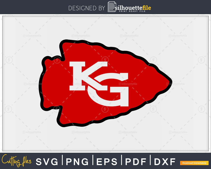 Kansas City Chiefs svg png digital cricut printable file