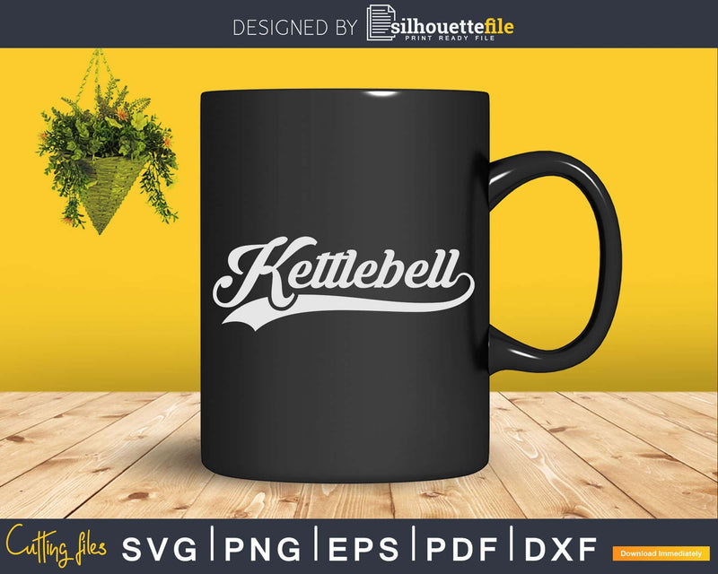 Kettlebell Svg Dxf Cricut Cut Files