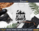 Kids 4th Birthday Boys Summer Camping svg design craft