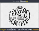 King Of The Camper svg eps dxf png cutting files