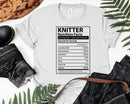 Knitter Nutritional Facts Svg Png Cut Files