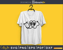 Labor and Delivery Nurse Stethoscope Heart svg cut cricut