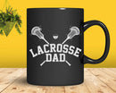 Lacrosse Dad LAX Crossed Sticks Svg Png Cricut Files