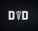 Lacrosse Dad LAX Stick Head Svg Png Digital Cut Files