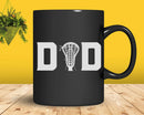 Lacrosse Dad LAX Stick Head Svg Png Digital Cut Files