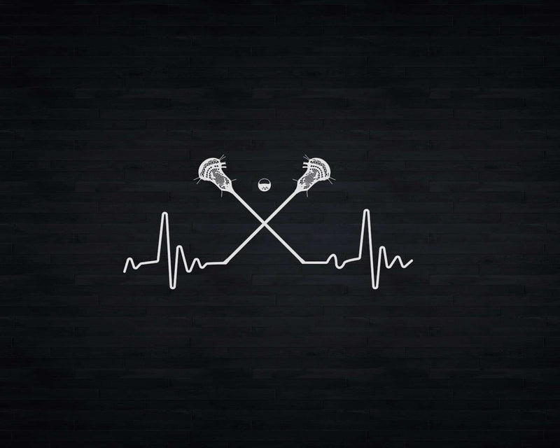 Lacrosse Frequency Svg Png Cricut Files