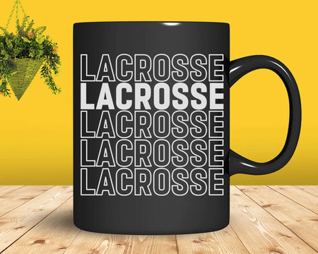 Lacrosse Vintage Retro Svg Png Cricut Files