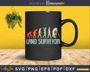 Land Surveyor Evolution T-shirt Svg Cut Files
