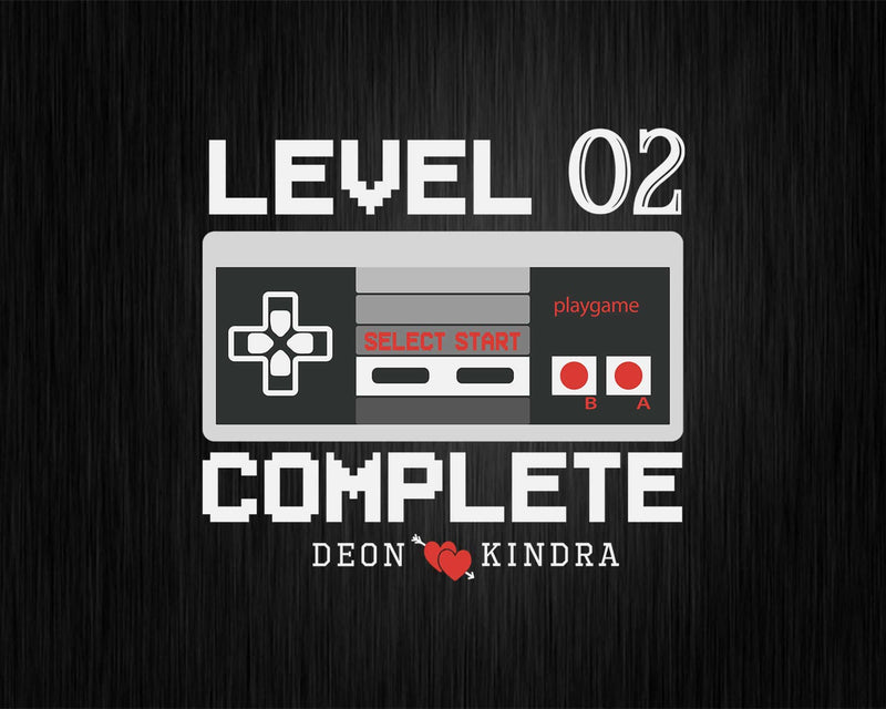 Level 02 Complete 2nd Wedding Anniversary Gift Shirt