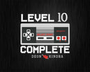 Level 10 Complete 10th Wedding Anniversary Gift Shirt