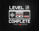 Level 18 Complete 18th Wedding Anniversary Gift Shirt