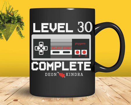 Level 30 Complete 30th Wedding Anniversary Gift Shirt