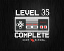 Level 35 Complete 35th Wedding Anniversary Gift Shirt