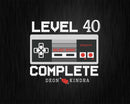 Level 40 Complete 40th Wedding Anniversary Gift Shirt