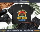 Leveling Up To Big Bro Again Vintage Gift Brother Svg Dxf