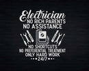 Lineman Hard Work Electrician Svg Png Cricut Files