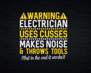 Lineman Throws Tools Electrician Svg Png Cricut Files